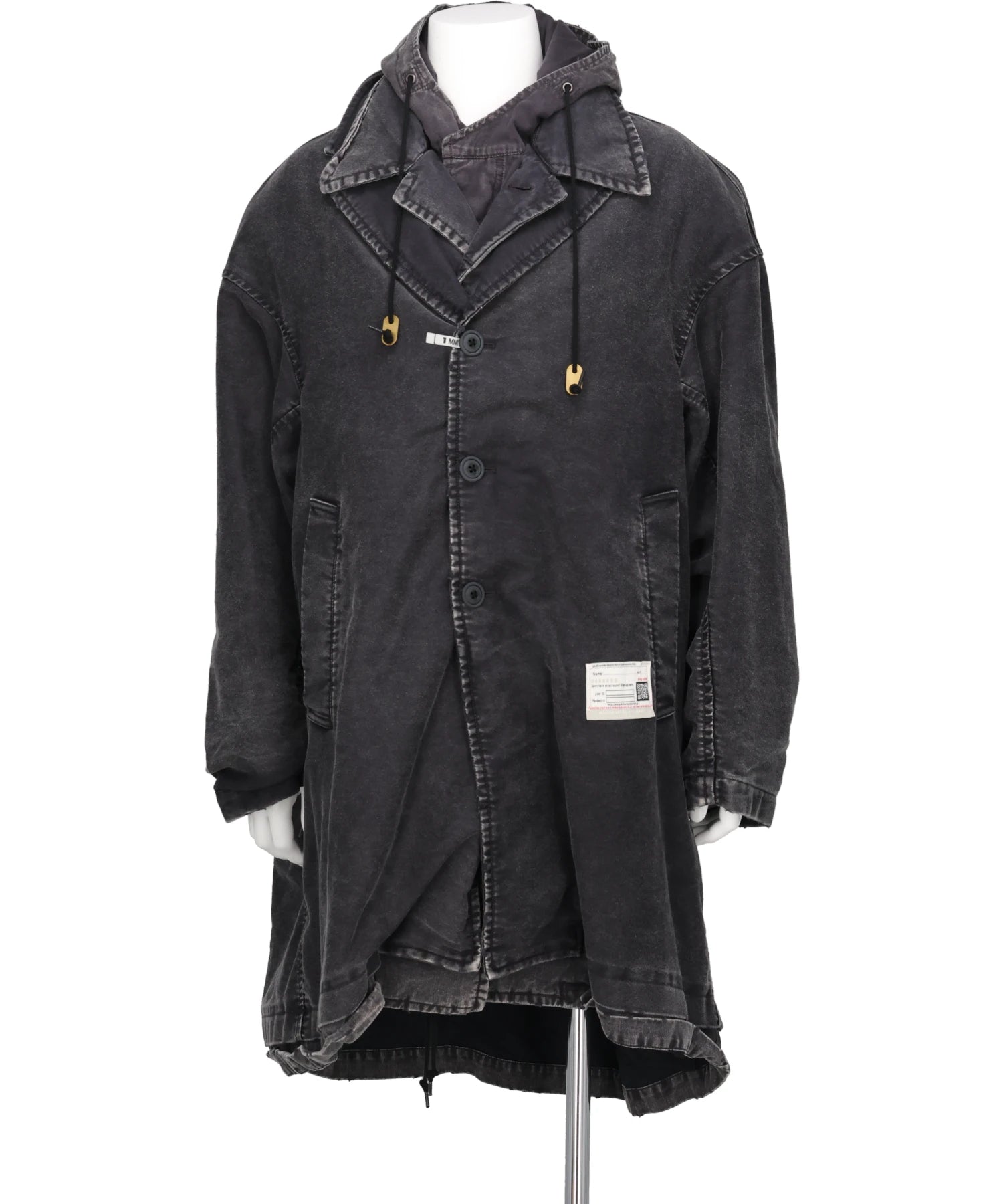 Maison MIHARA YASUHIRO(メゾンミハラヤスヒロ) TRIPLE LAYERED COAT