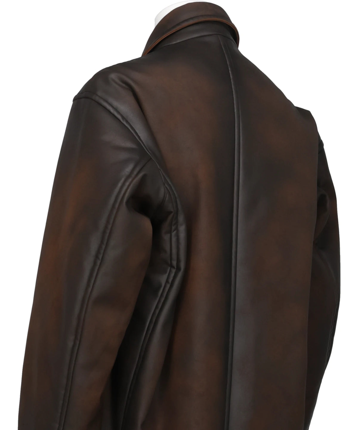 VEGAN SUEDE LEATHER COAT