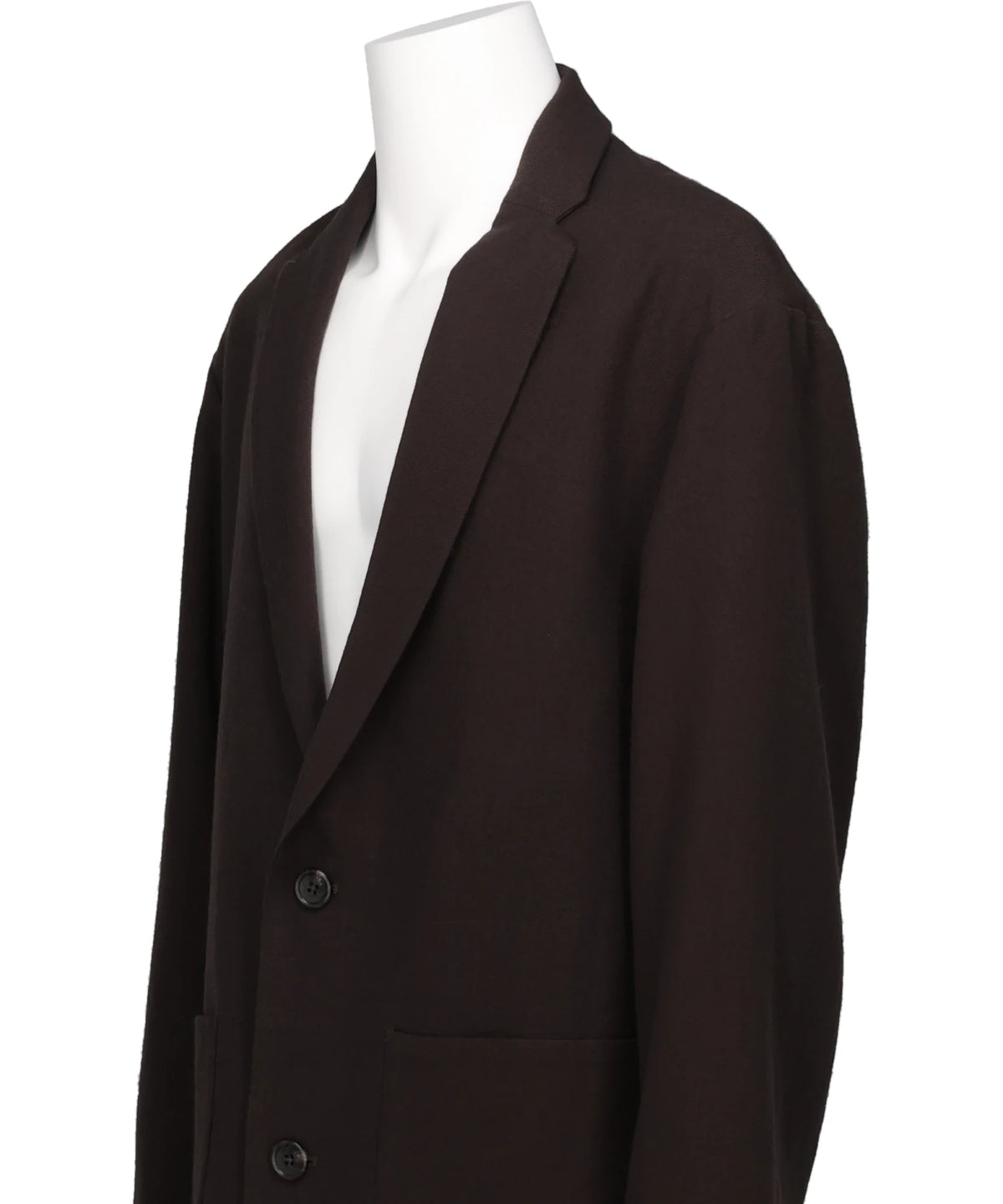 "GREATNESS ACT-COOL"EMBROIDEREDSERGE OVERCOAT