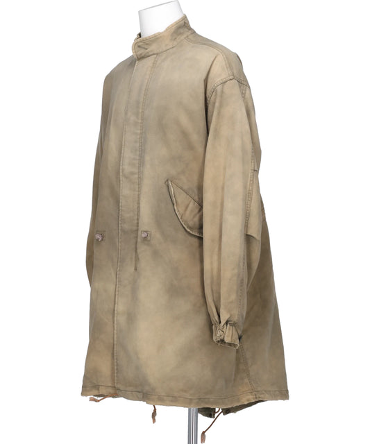 “EYES ONLY” HEAVY SUN-FADEDPRINTED MODS COAT