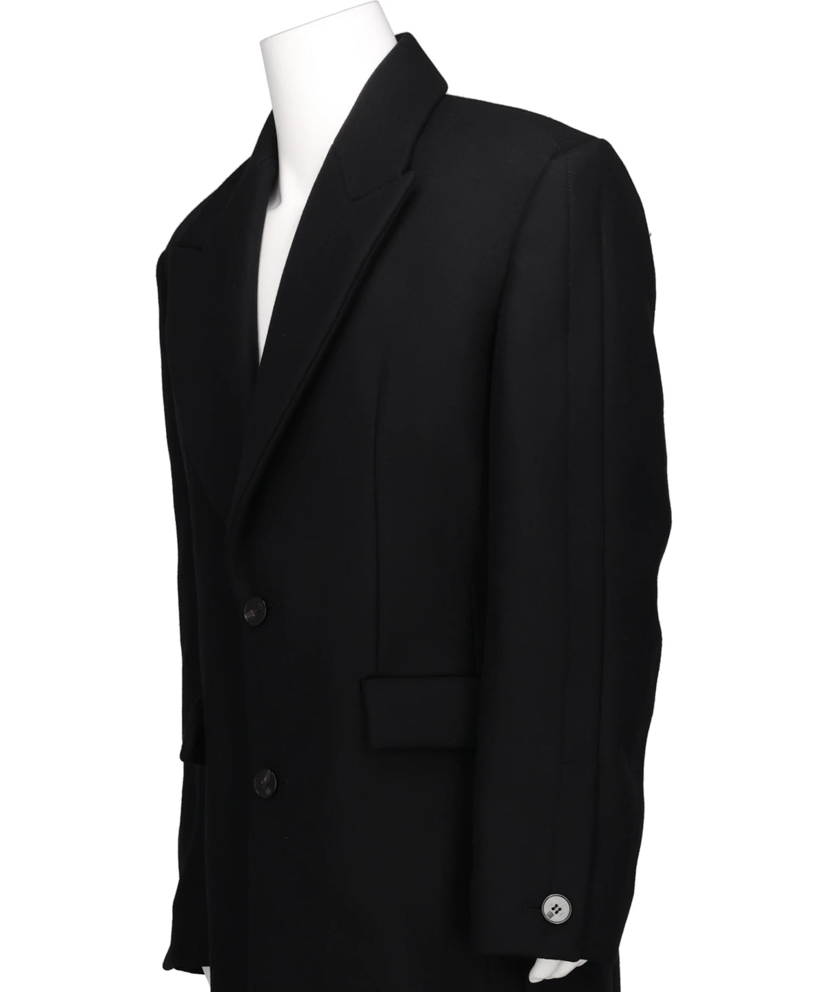 TAILORED FIT WOOL COAT