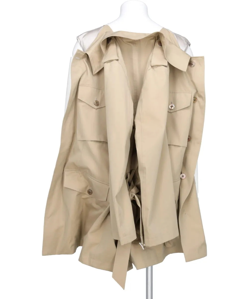 SAFARI JACKET (SLEEVELESS LINING)