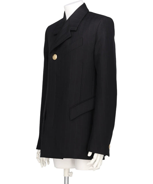 GOLDEN BUTTON FITTED JACKET