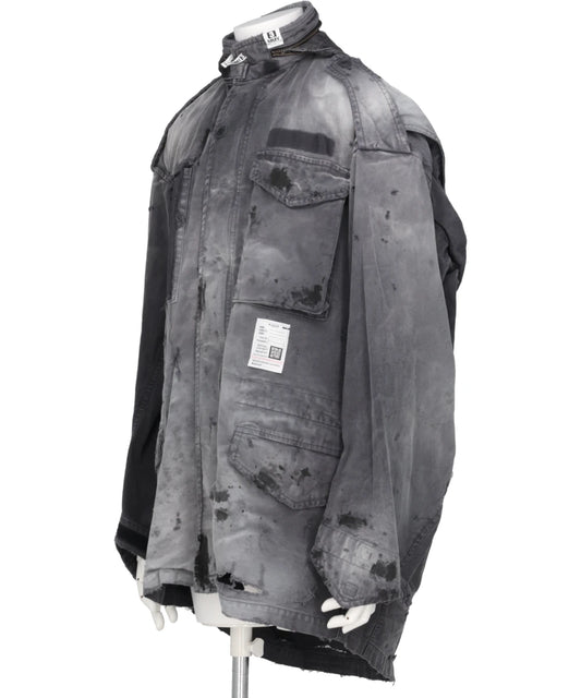 DISTRESSED M-65 JACKET