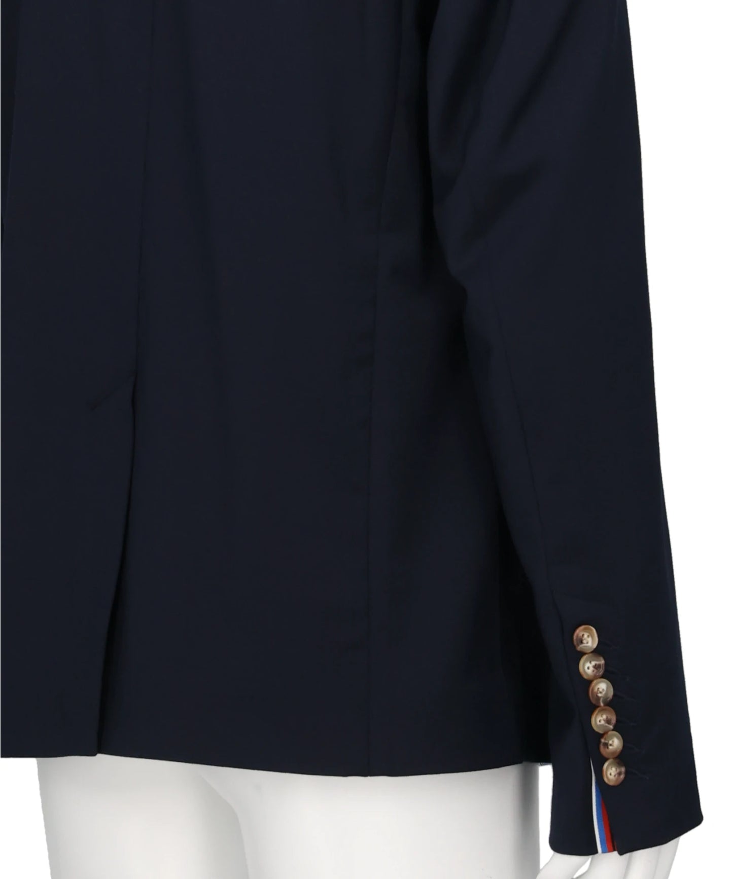5 MINUTES EARLY JACKET- NAVY+BLUE STRIPE BLU