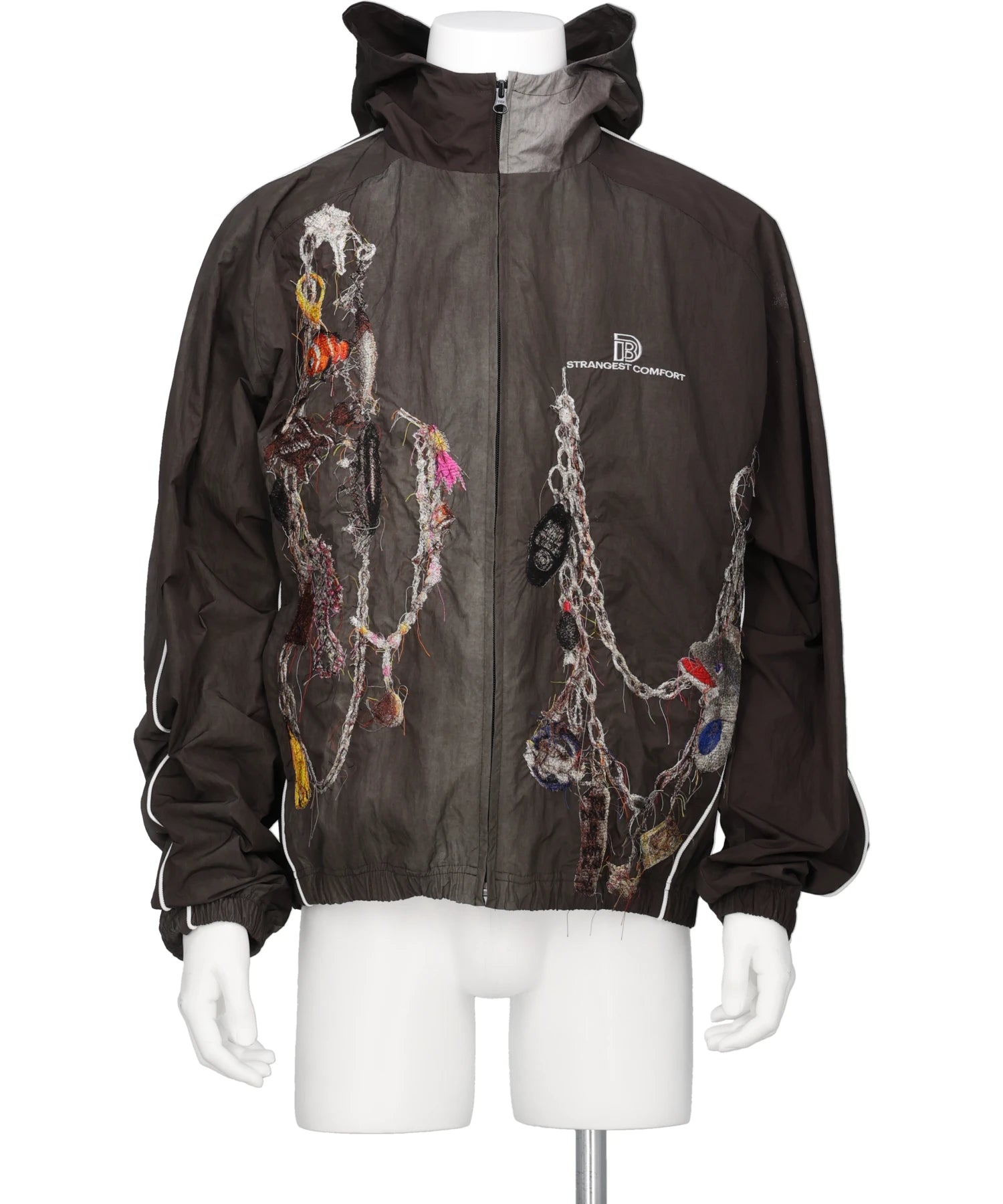 doublet(ダブレット) 2026SS EMBROIDERED CHAIN TRACK JACKET