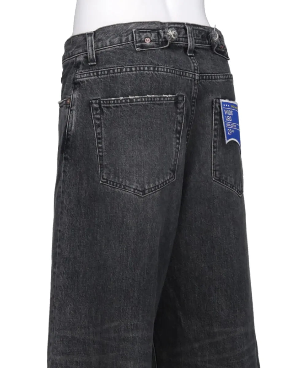 "WIDE" VINTAGE DENIM PANTS