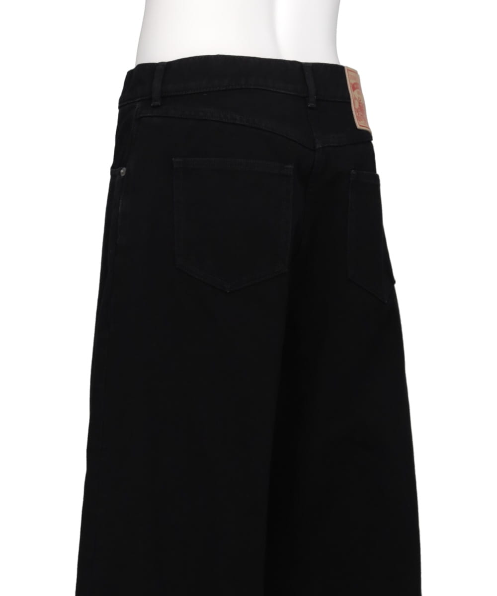 BAGGY DENIM PANT - DENIM BLACK