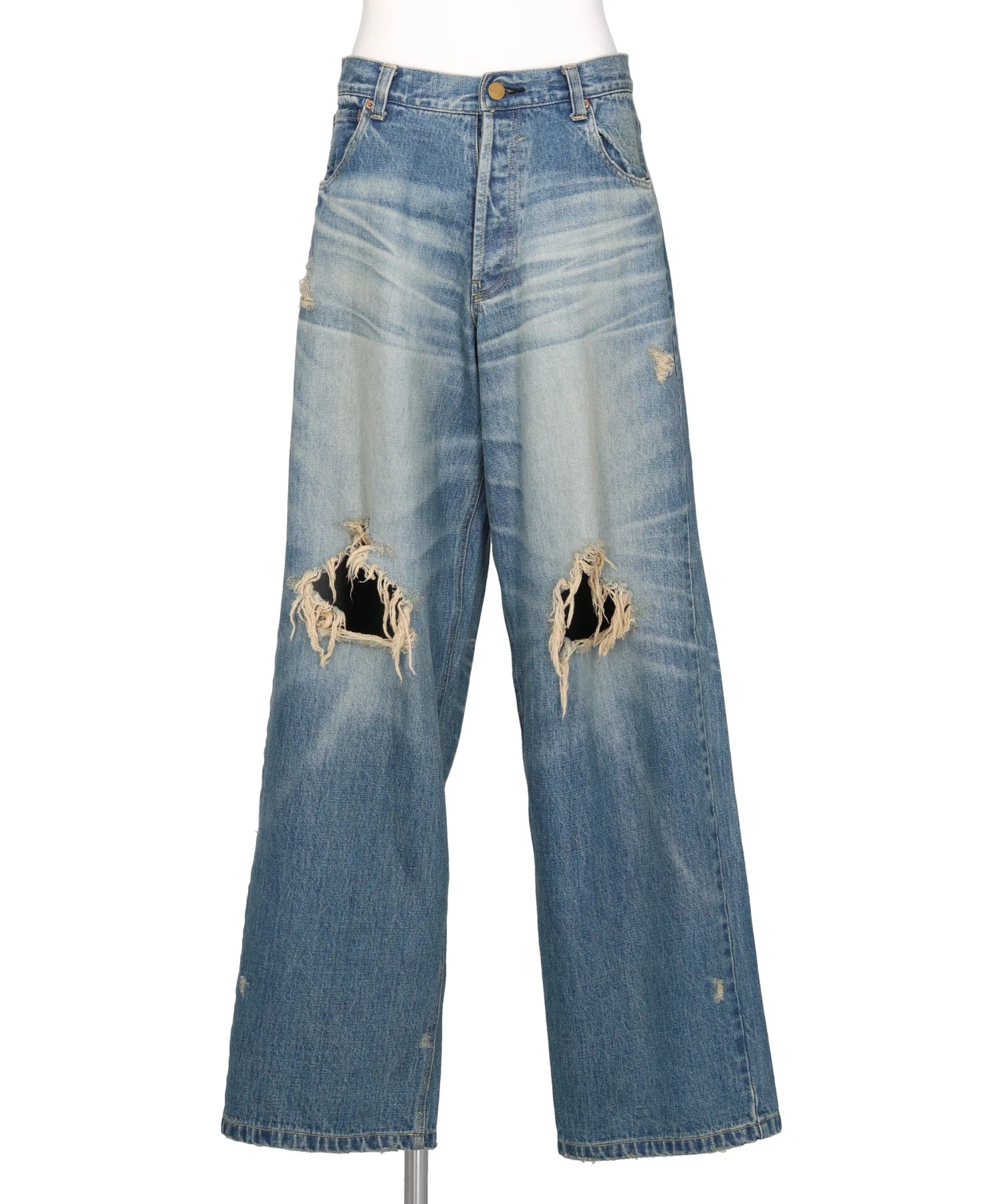 KAMIYA(カミヤ)DENIM WIDE PANTS – MIDWEST ONLINE STORE