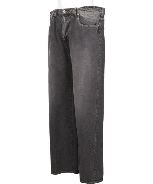 FLOATING WAIST DENIM PANTS