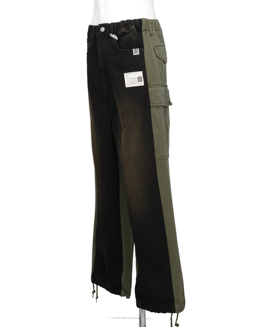COMBINED DENIM×CARGO PANTS