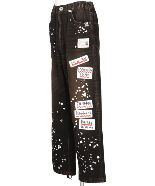 DENIM JEANS w STICKER