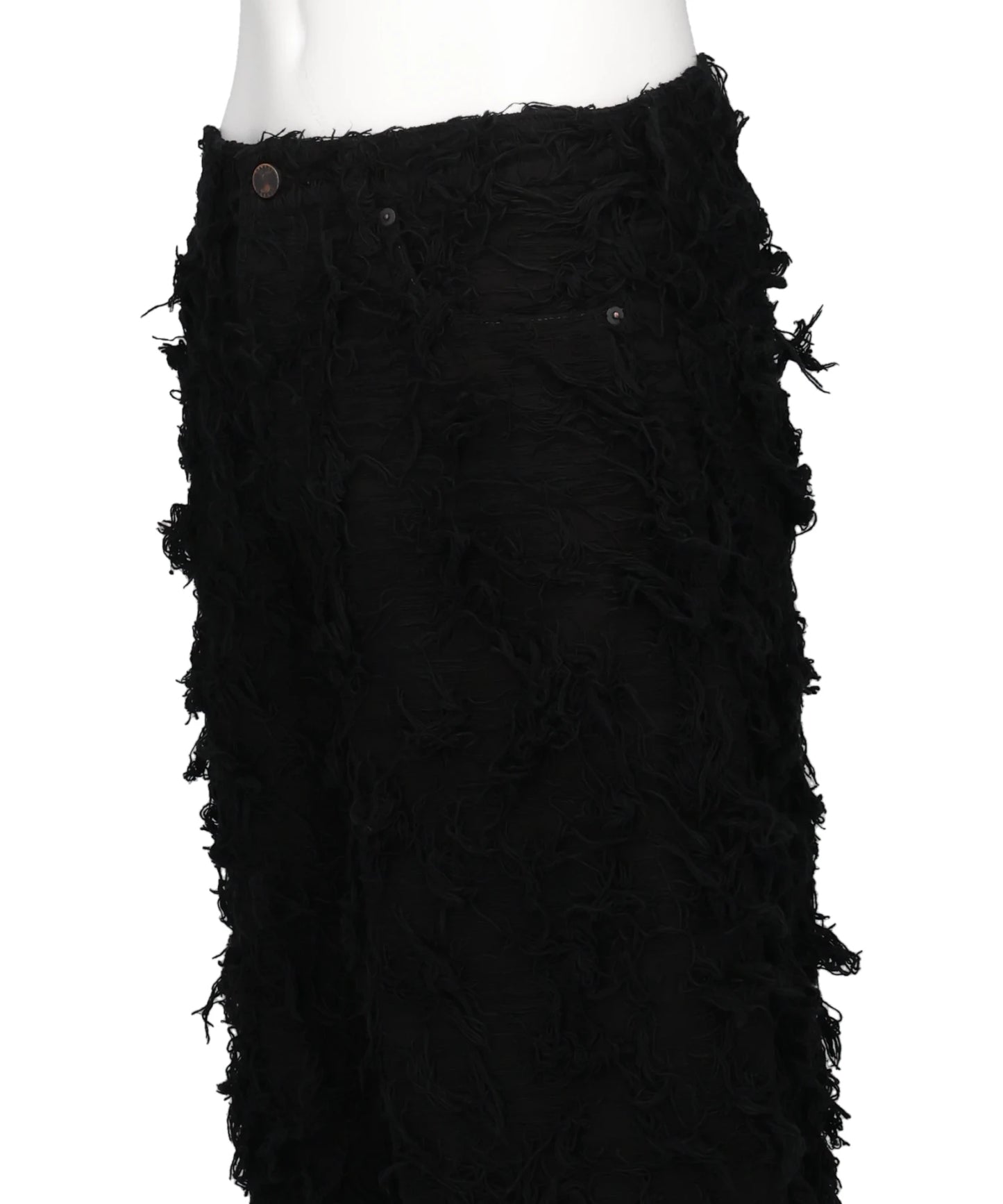 SHAGGY DENIM PANTS