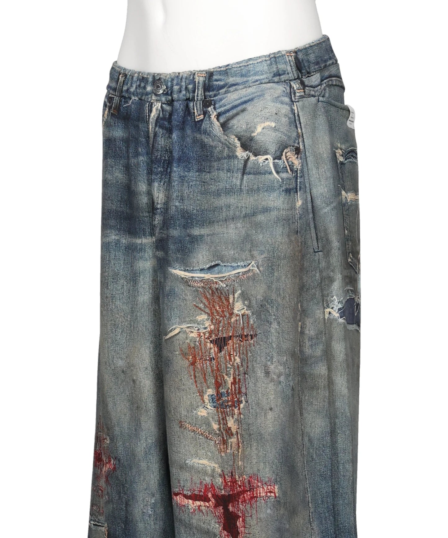 TRANSFER WIDE PANTS - CRASH