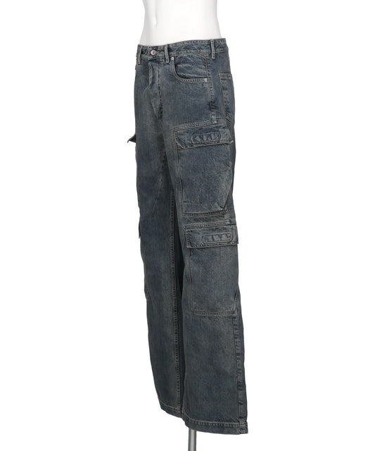 DOUBLE CARGO JEANS - MINERAL INDIGO