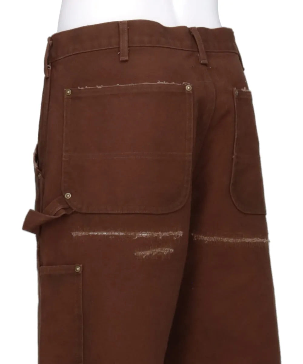 MIDWEST EXCLUSIVE RE-MAKE KAMIYA BORO DUCK PAINTER PANTS