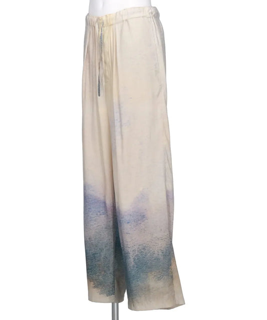 LANDSCAPE PRINTED EASY PANTS