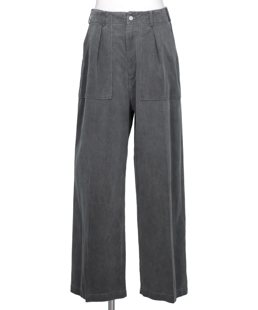 COTTON 1TUCK WIDE-LEG BAKER PANTS – MIDWEST ONLINE STORE