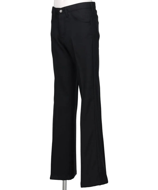 "FLARE" PRESSED PANTS