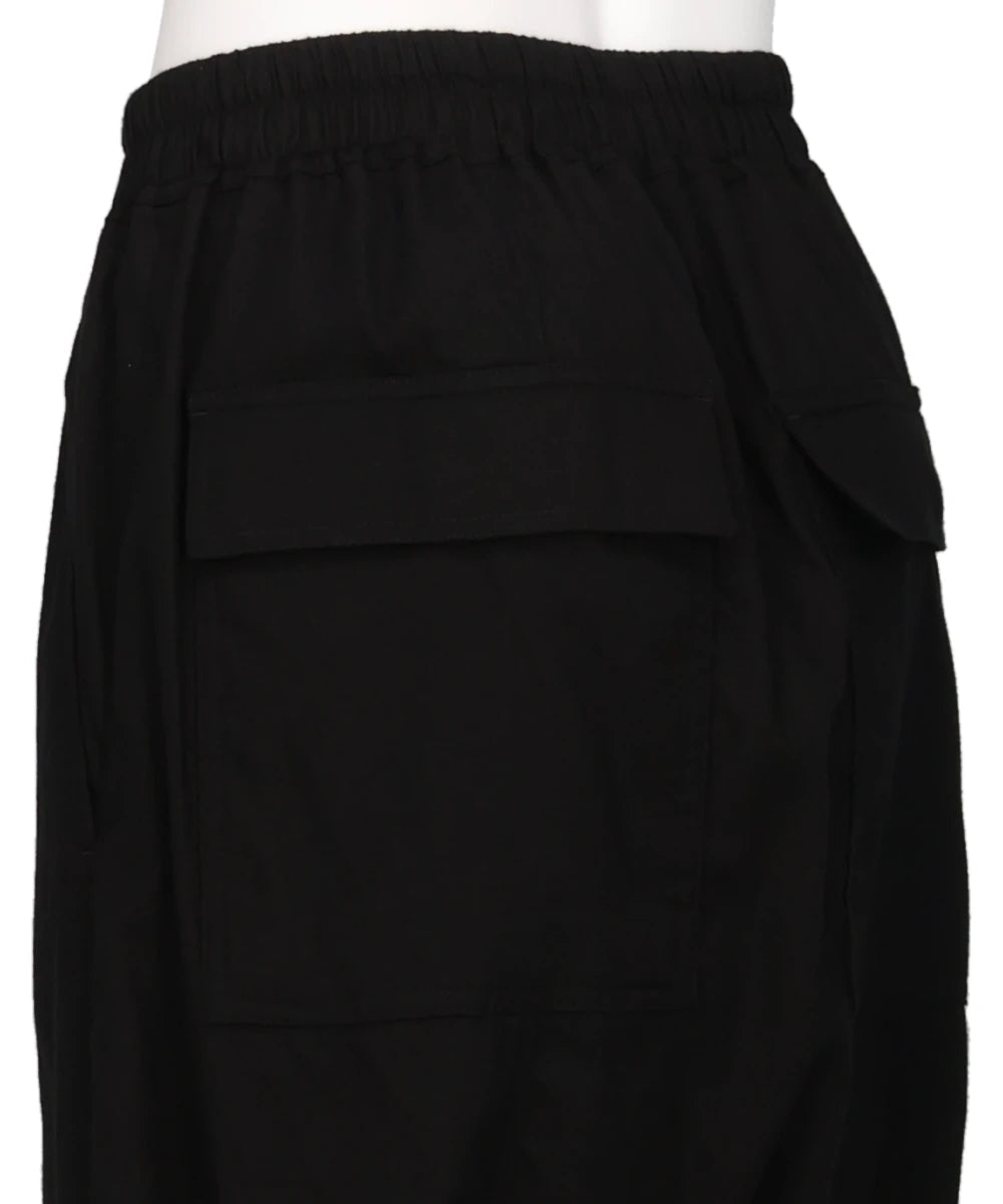 DRAWSTRING LONG - BLACK