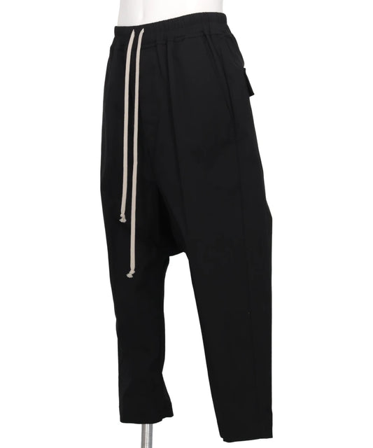 DRAWSTRING CROPPED - BLACK