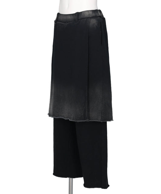 DISTRESSED DOCKING STYLE SWEAT PANTS