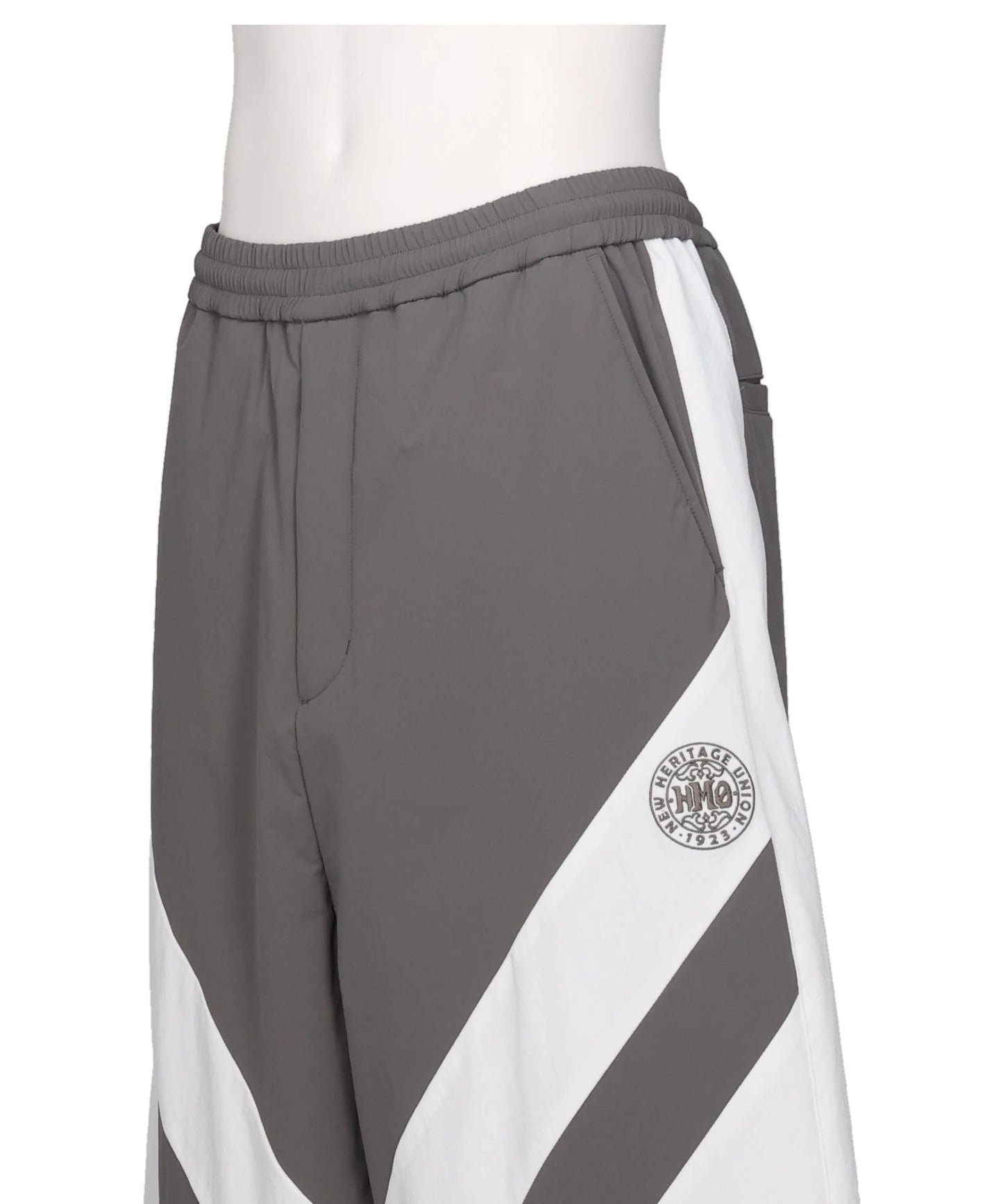 CHEVRON PUFFER NYLON TROUSER