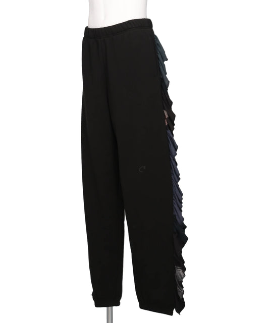 NEWSED / BAND TEE FRILLS SWEAT PANTS