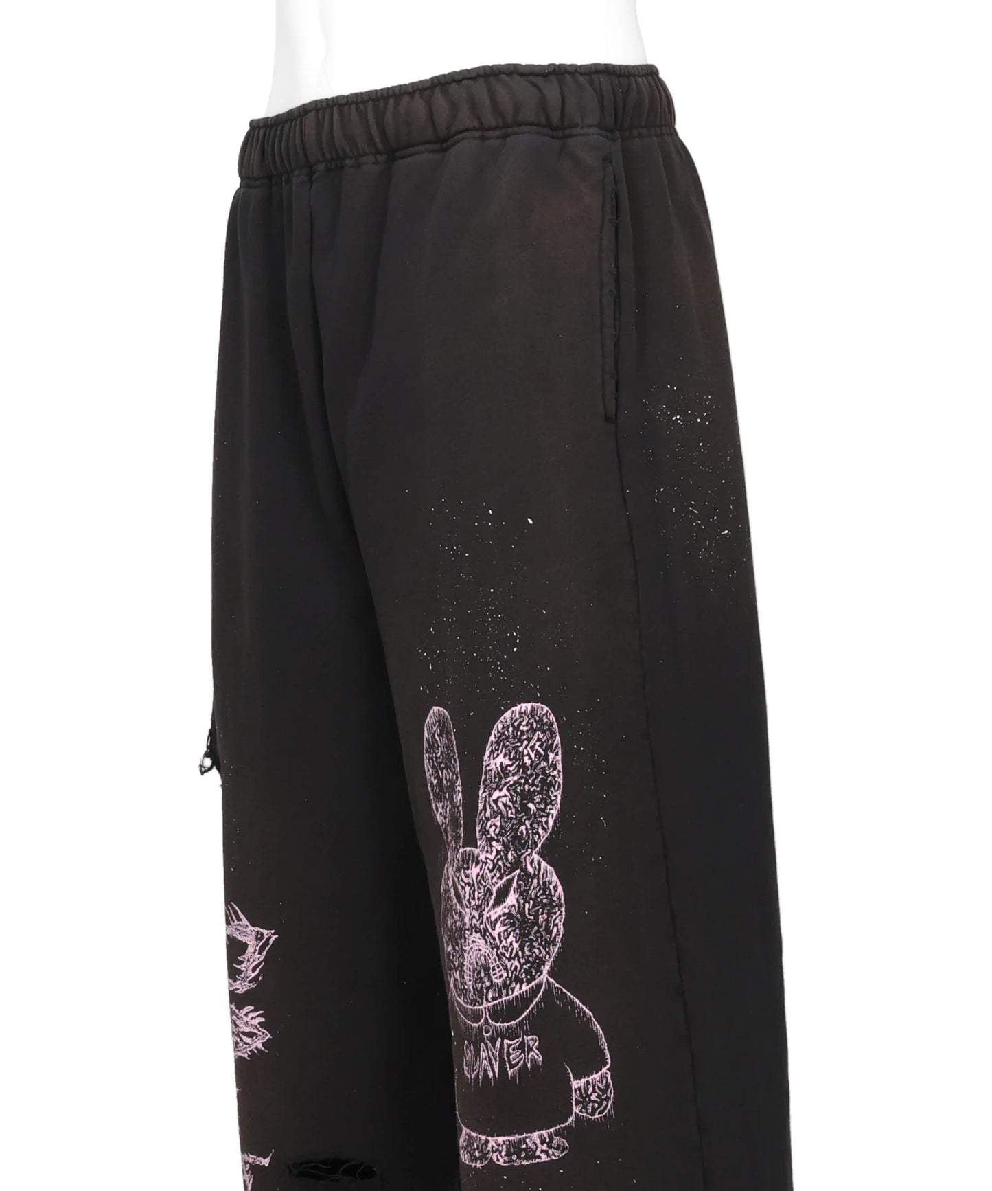DESTROYED SWEAT PANTS
