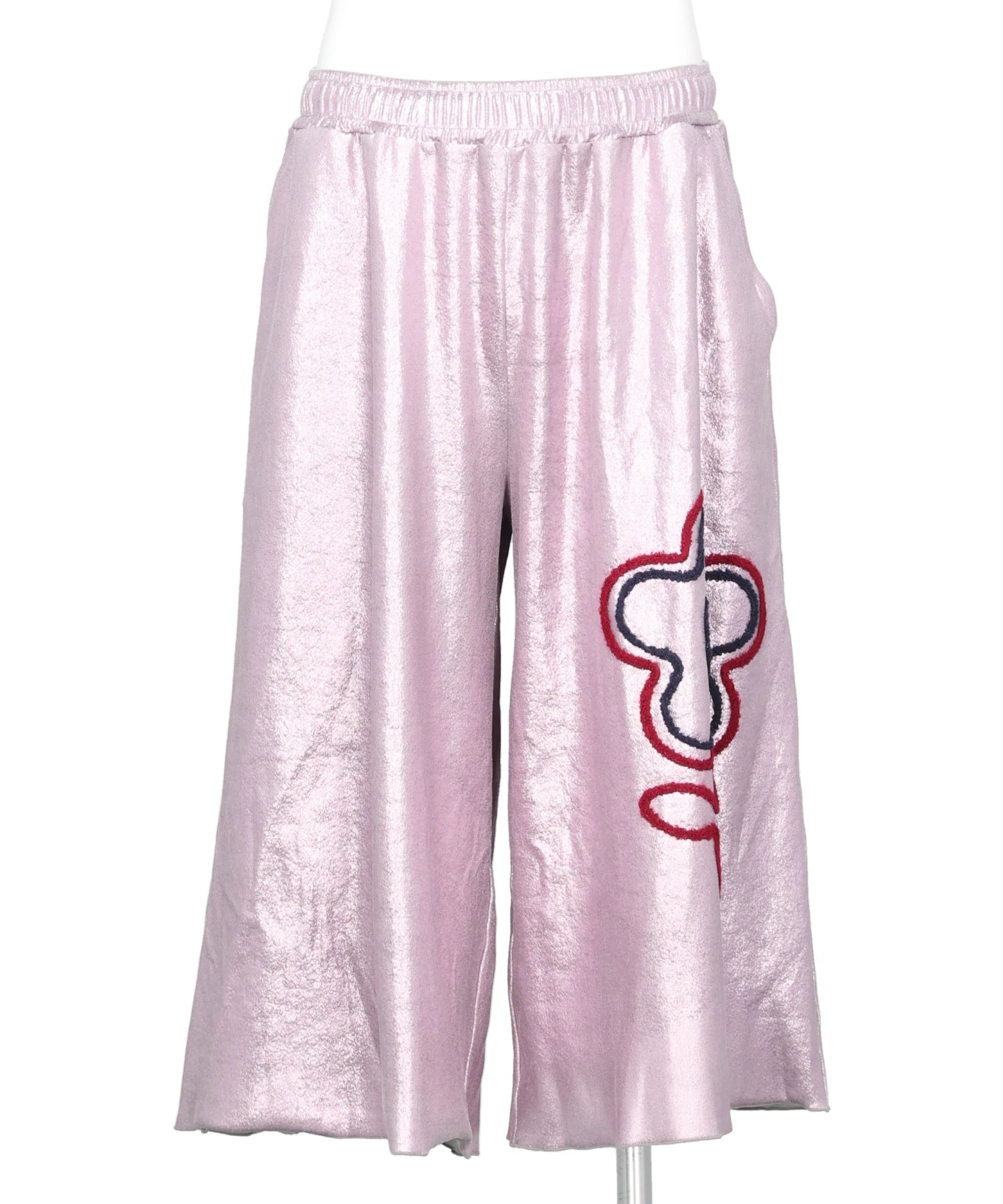 KIDILL(キディル) 2026SS FLOWER CORD EMBROIDERY VELOUR SHORT PANTS