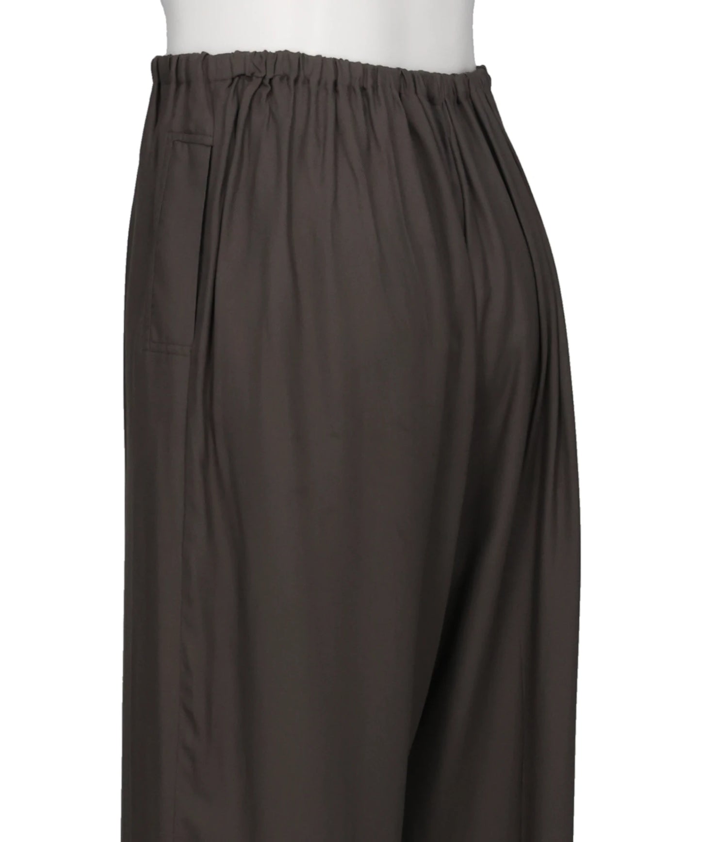 MODAL FRONT FLAT 1PLEATED EASY TROUSERS