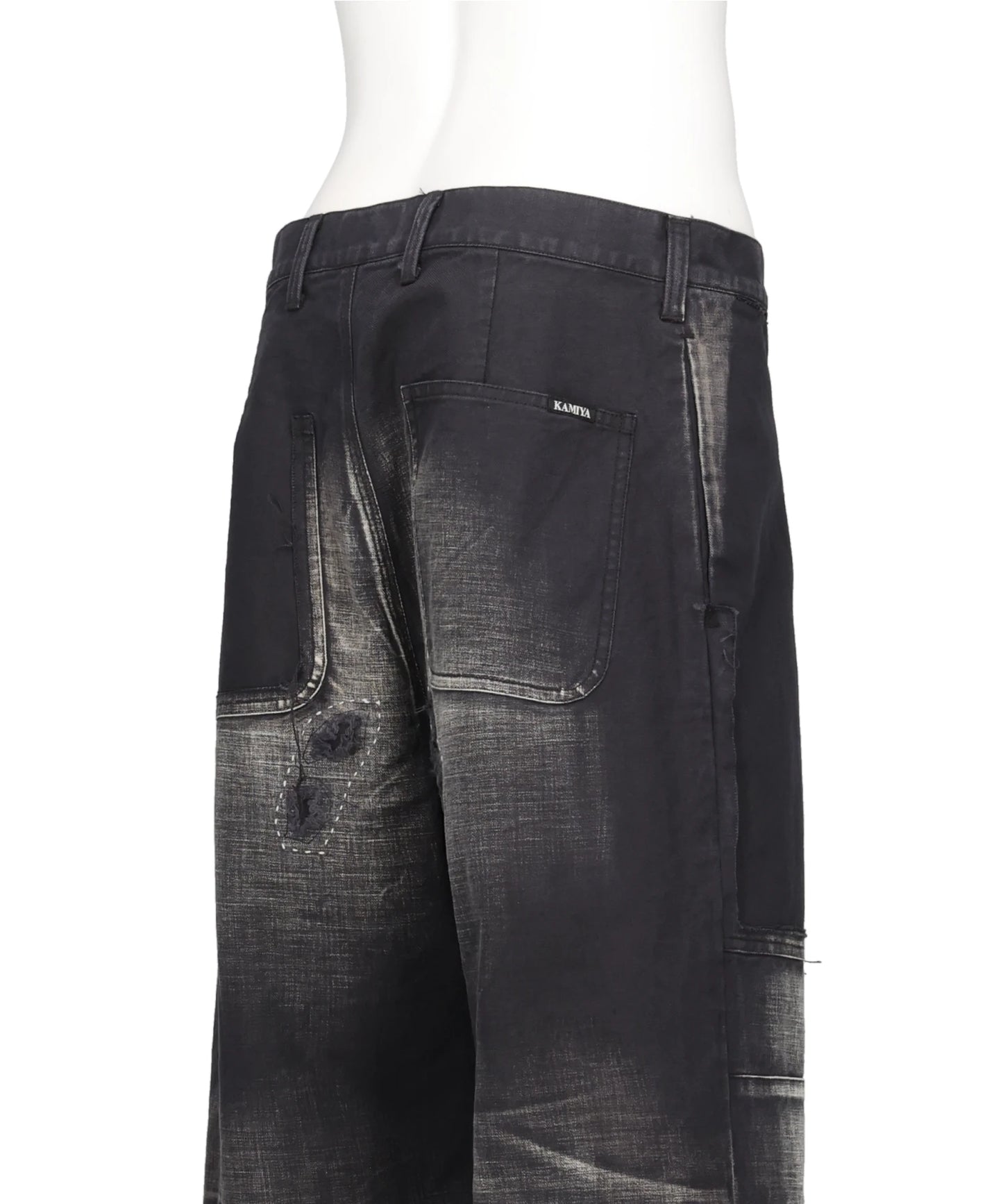 REPAIRED SERGE WORK PANTS