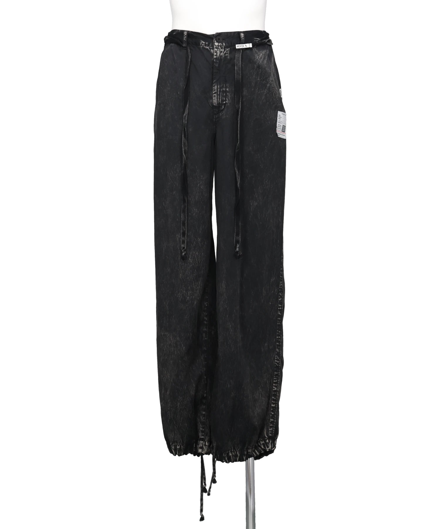 Maison mihara yasuhiroメゾンミハラヤスヒロ　サルエルパンツ Maison MIHARA YASUHIRO(メゾンミハラヤスヒロ) 2026SS R/CO SATIN