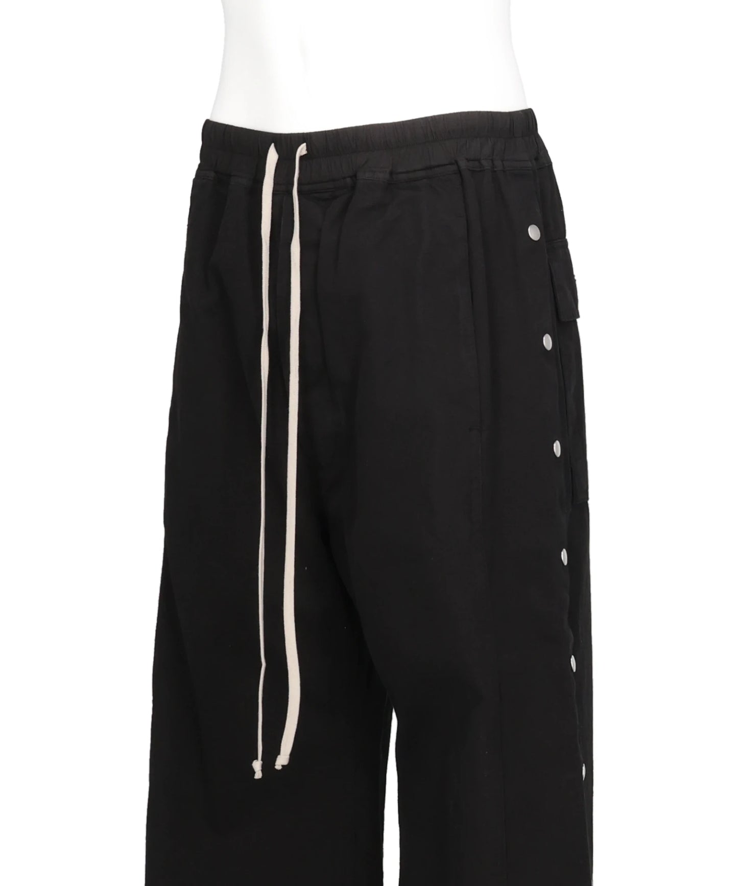 WIDE PUSHER PANTS - BLACK