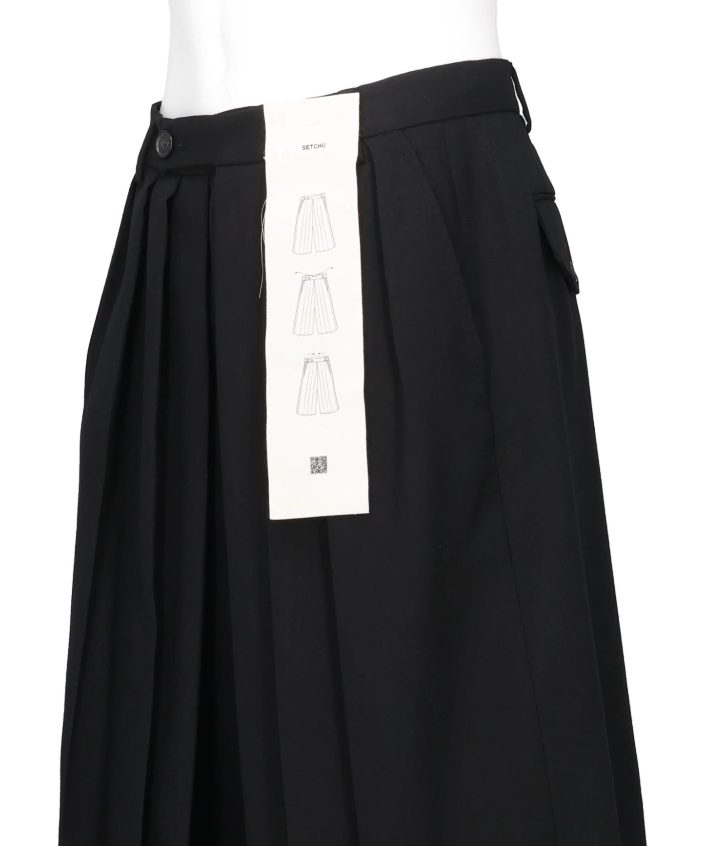 HAKAMA PANTS MEDIUM MAKISU WOOL