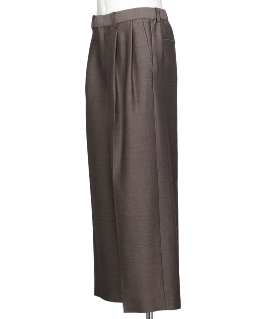 TWO-TUCK WIDE TROUSERS