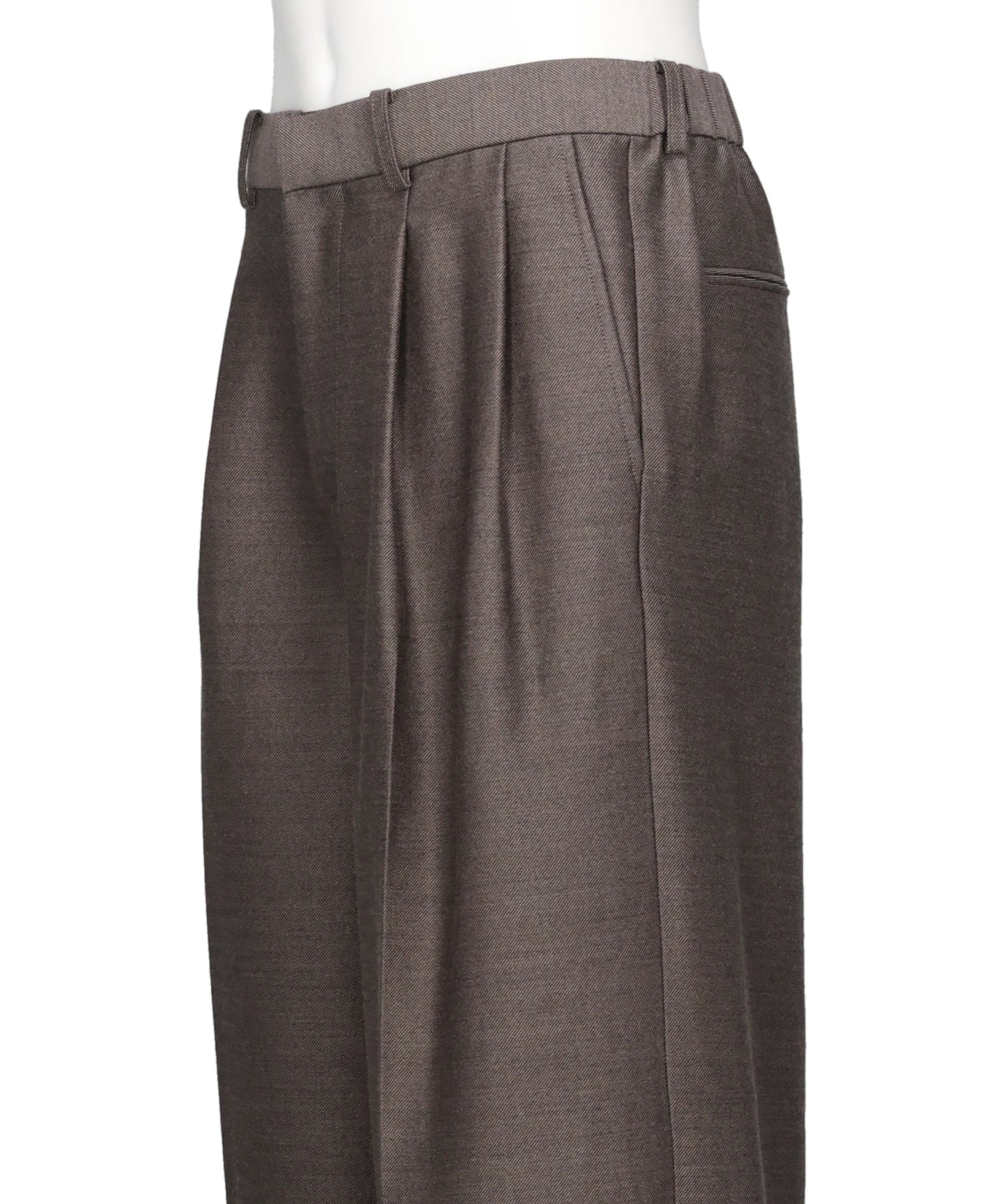 TWO-TUCK WIDE TROUSERS