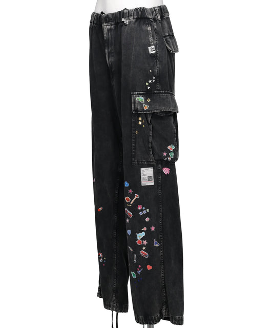 MILITARY PANTS w KIDS STICKER