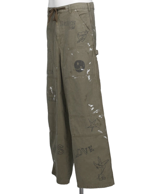 GRAFFITI PAINTER PANTS