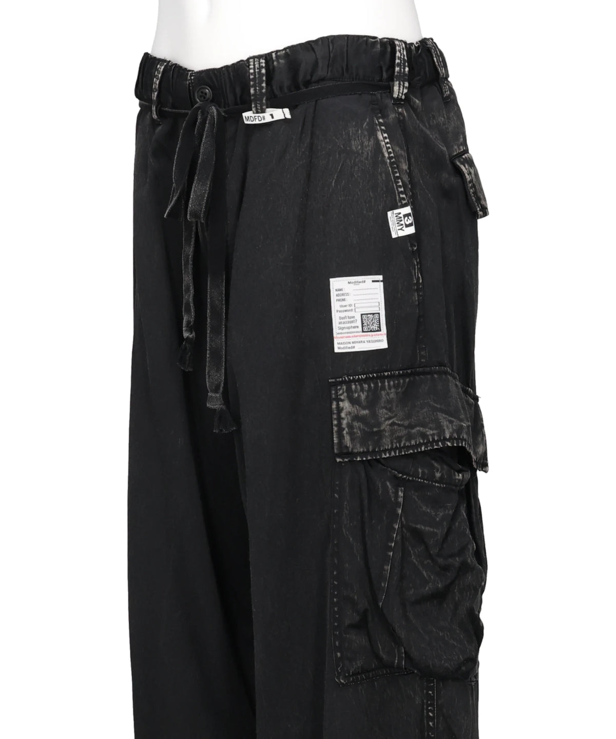 R/CO SATIN CARGO PANTS