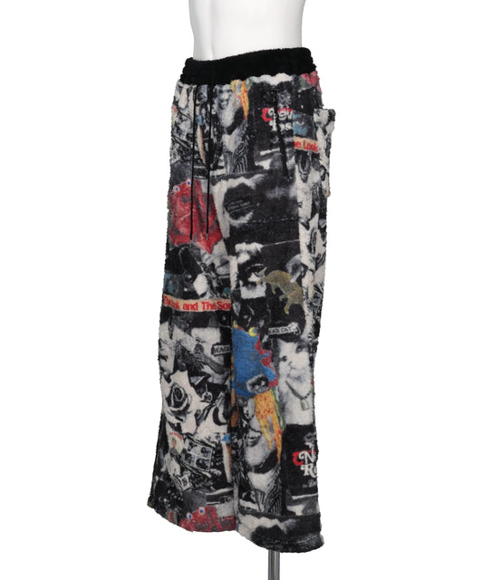 FLEECE RELAX PANTS / ALL-OVER PRINT