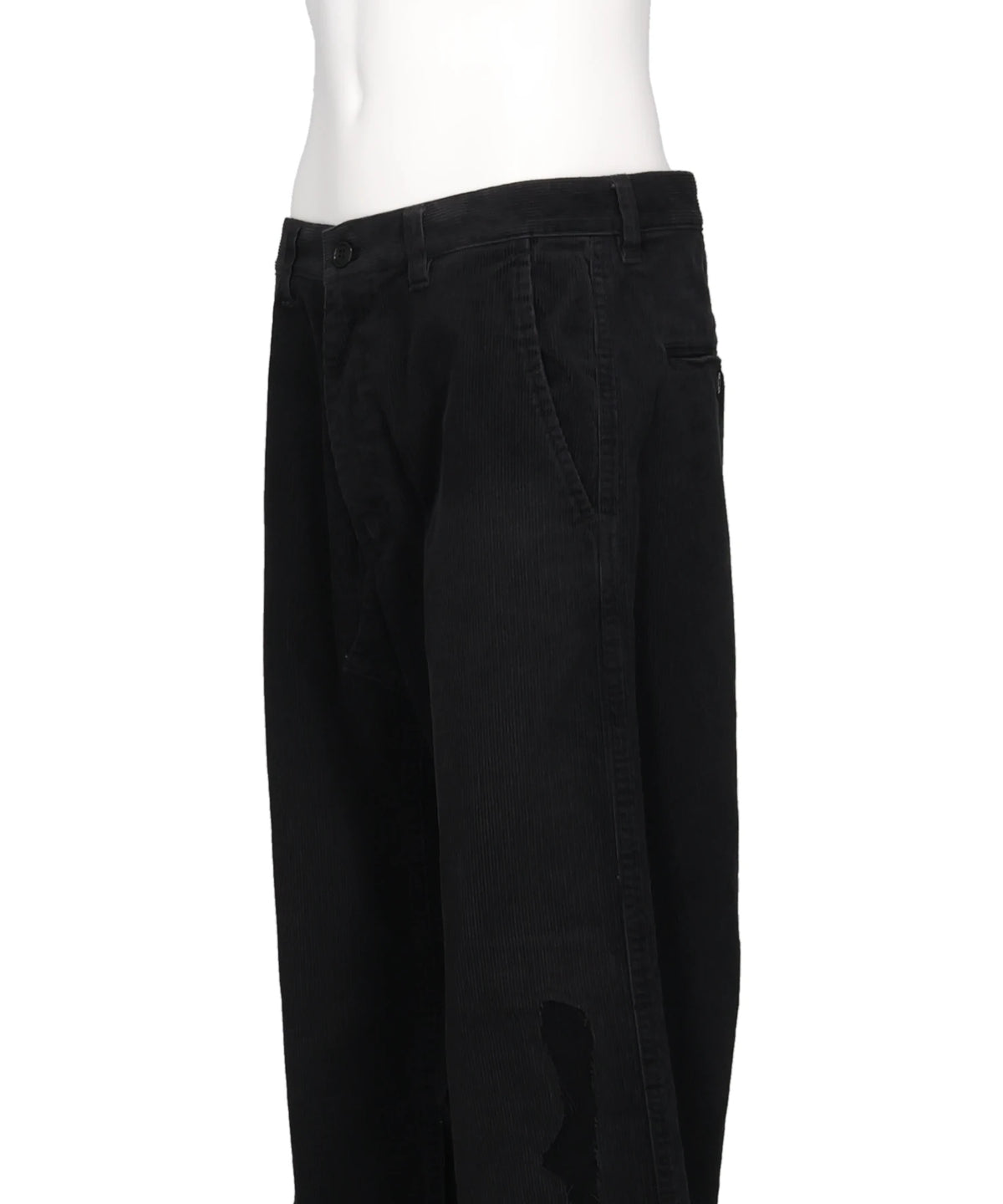 REPAIRED CORDUROY SAROUEL PANTS