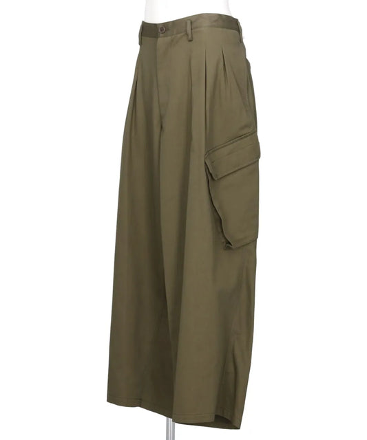 WIDE TUCK PANTS