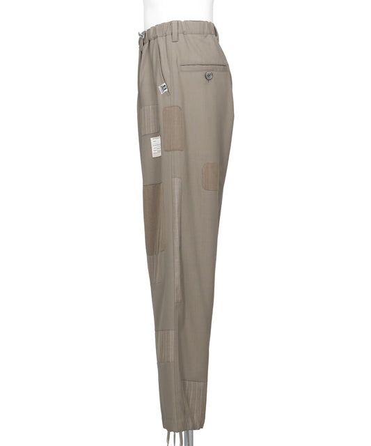 REPAIRED WOVEN SLACKS