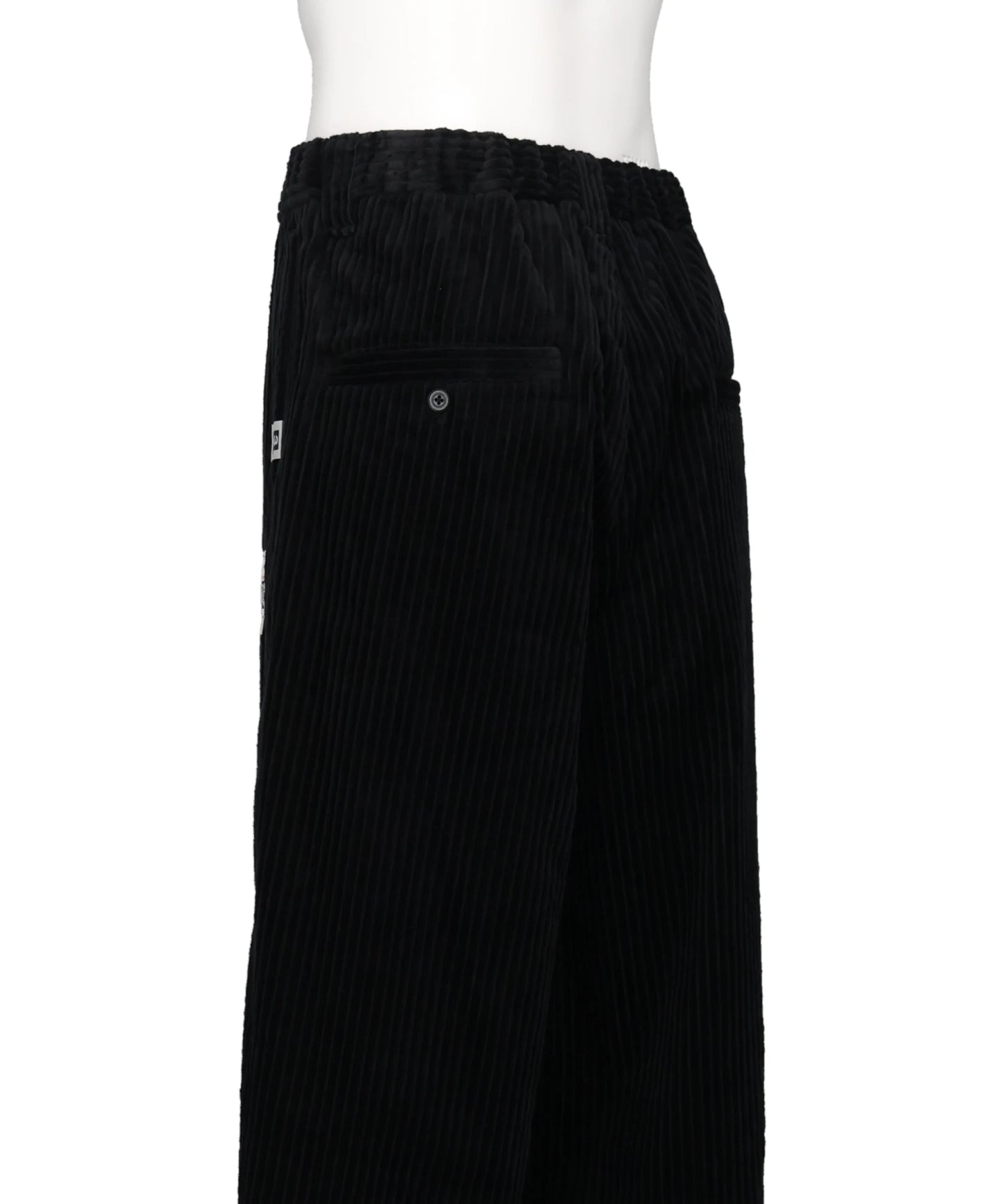 FOLDED CORDUROY SLACKS