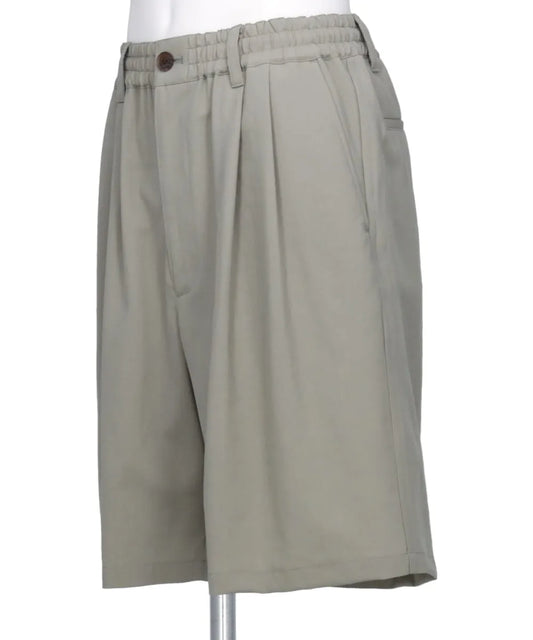 WOOL TROPICAL WIDE-LEG EASY SHORTS