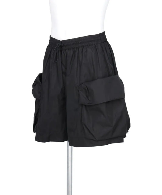 CARGO FLAP POCKET DRAWSTRING SHORTS