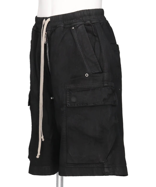 CARGOBELA SHORTS - BLACK WAX