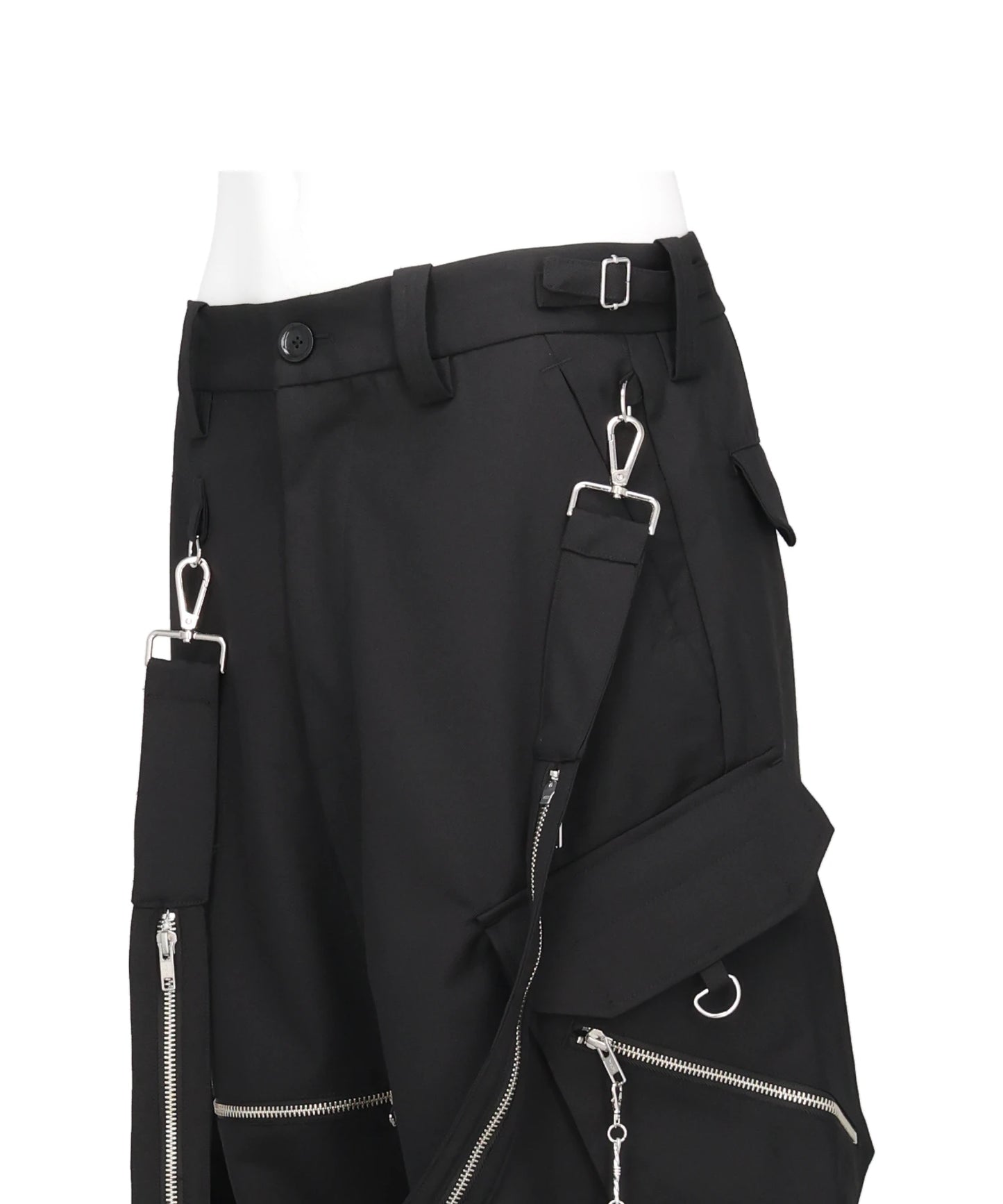 TAILORED ZIP SHORT PANTS