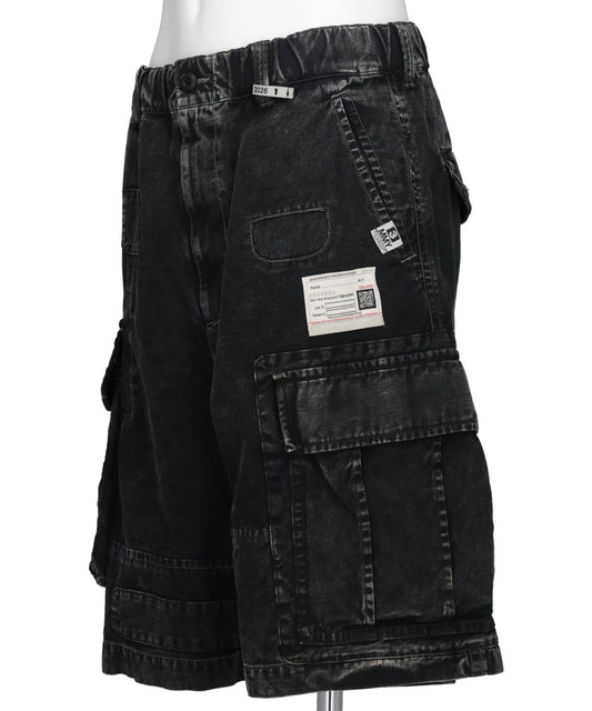 REPAIRED CARGO SHORTS